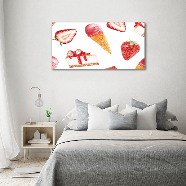 Canvas wall art Dessert