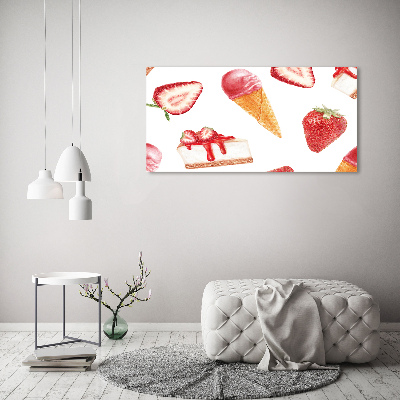 Canvas wall art Dessert