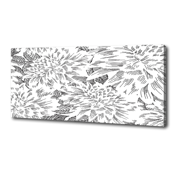 Canvas wall art Floral pattern