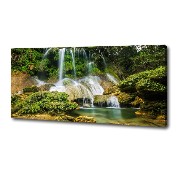 Canvas wall art Waterfall