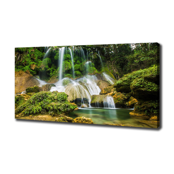 Canvas wall art Waterfall