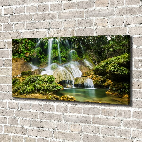 Canvas wall art Waterfall