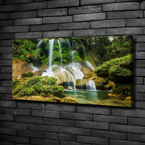 Canvas wall art Waterfall