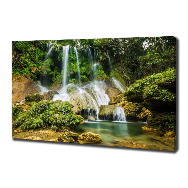 Canvas wall art Waterfall