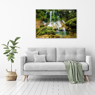 Canvas wall art Waterfall