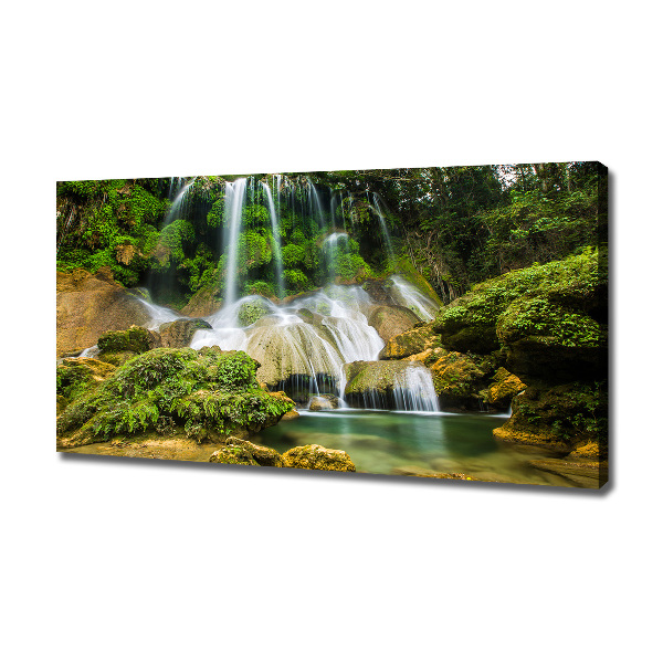 Canvas wall art Waterfall