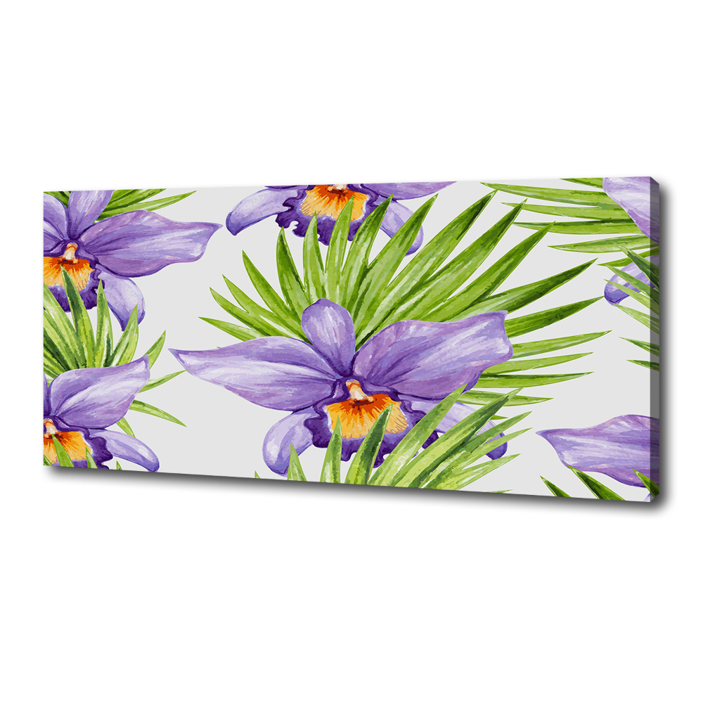 Canvas wall art Orchid