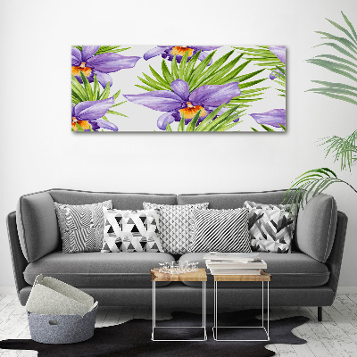 Canvas wall art Orchid