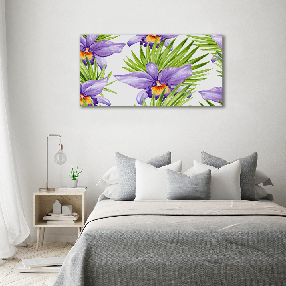 Canvas wall art Orchid