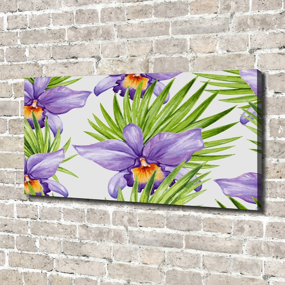 Canvas wall art Orchid