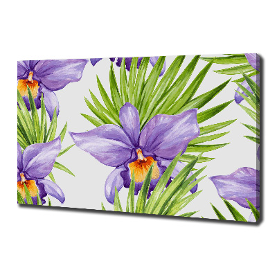 Canvas wall art Orchid