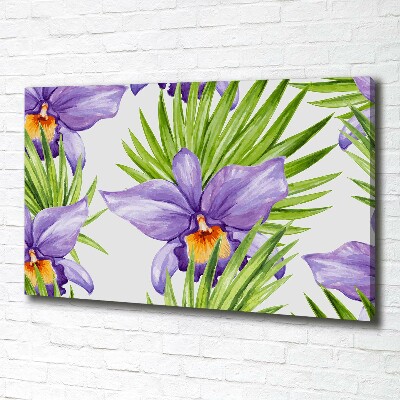 Canvas wall art Orchid