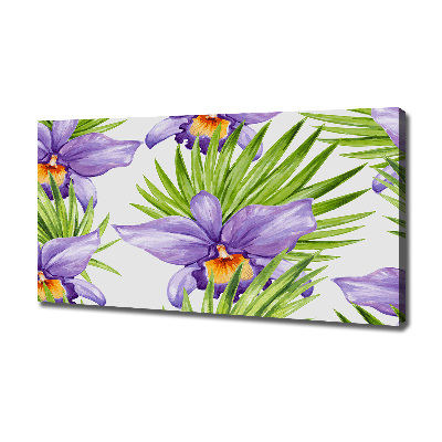 Canvas wall art Orchid