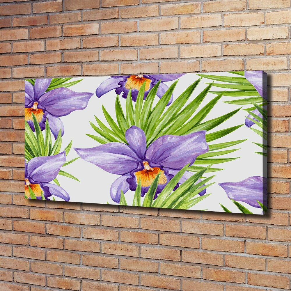 Canvas wall art Orchid