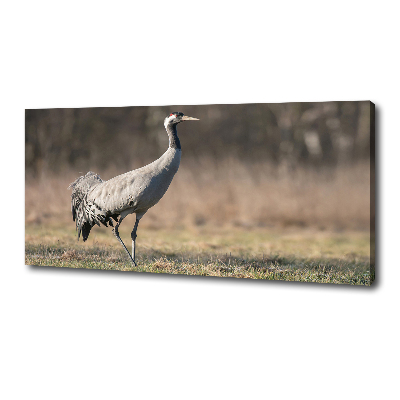 Wall art canvas large Heron