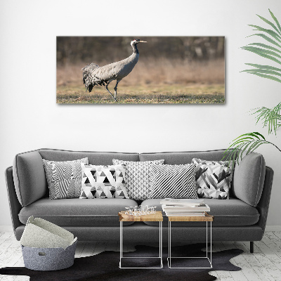 Wall art canvas large Heron