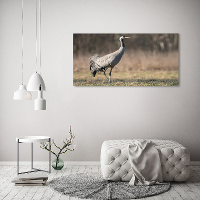 Wall art canvas large Heron