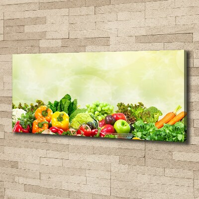 Canvas wall art Vegetables