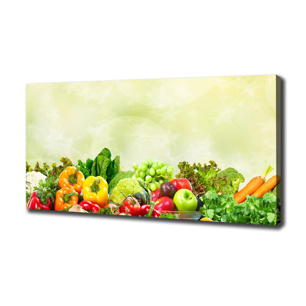 Canvas wall art Vegetables