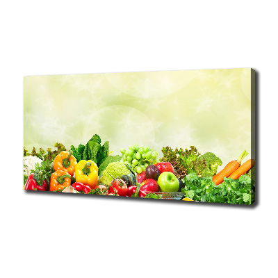 Canvas wall art Vegetables