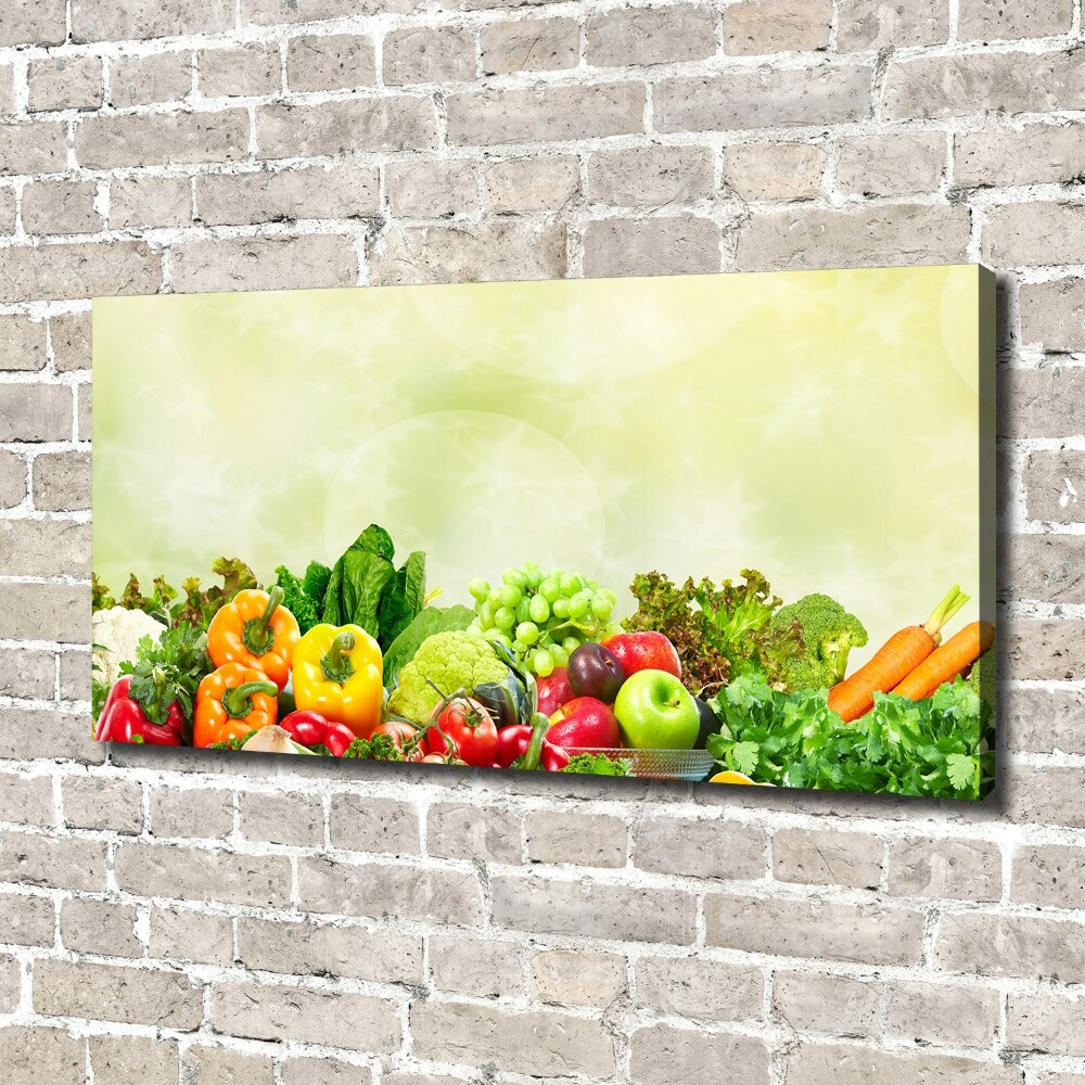 Canvas wall art Vegetables