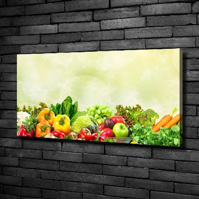 Canvas wall art Vegetables