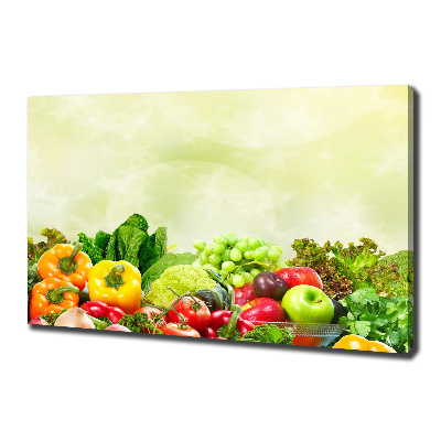 Canvas wall art Vegetables