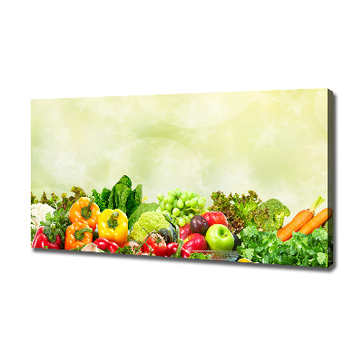 Canvas wall art Vegetables