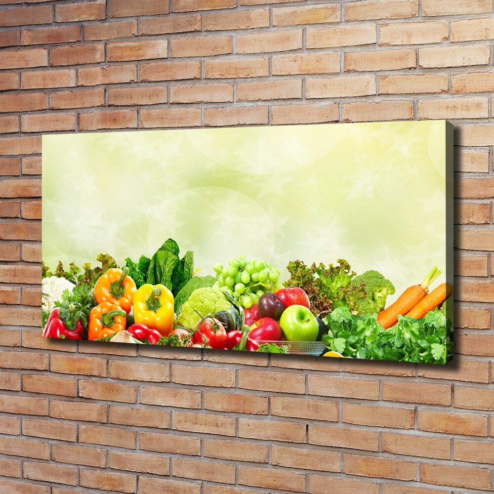 Canvas wall art Vegetables