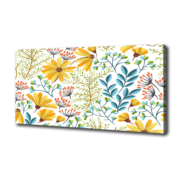 Canvas wall art Spring flowers