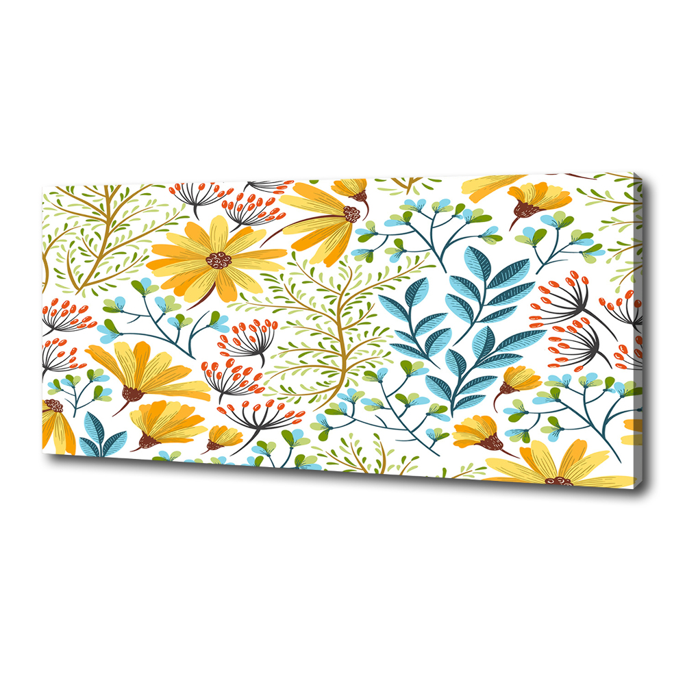 Canvas wall art Spring flowers