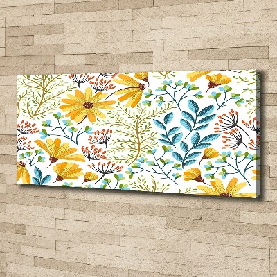 Canvas wall art Spring flowers