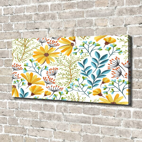 Canvas wall art Spring flowers