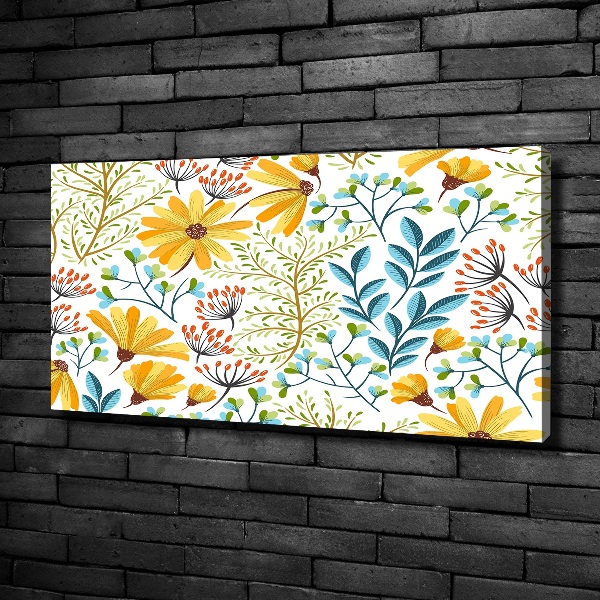 Canvas wall art Spring flowers