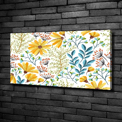 Canvas wall art Spring flowers