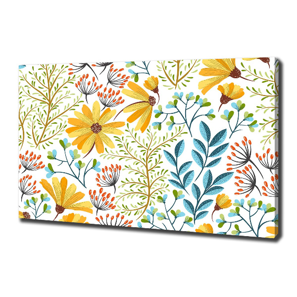 Canvas wall art Spring flowers