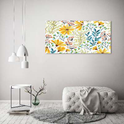 Canvas wall art Spring flowers