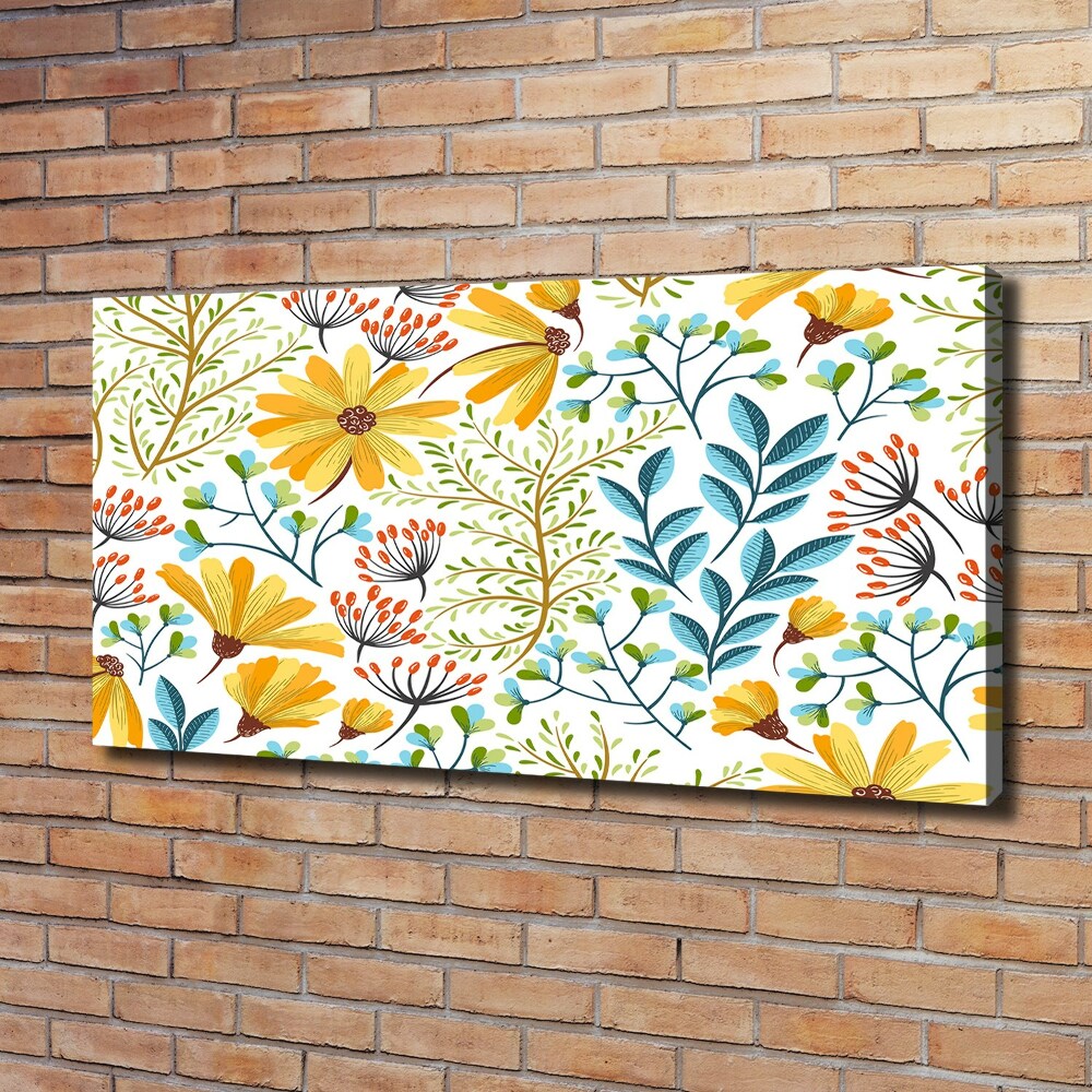 Canvas wall art Spring flowers