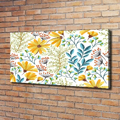 Canvas wall art Spring flowers