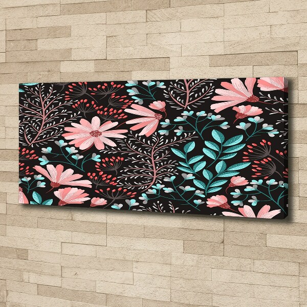 Canvas wall art Spring flowers