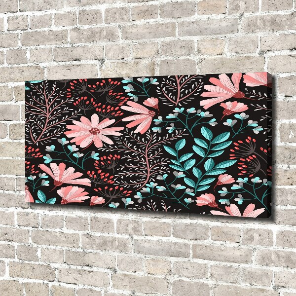 Canvas wall art Spring flowers