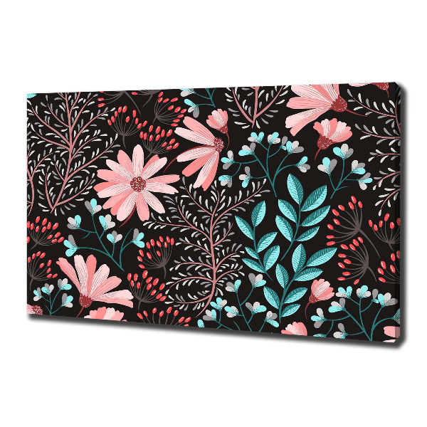 Canvas wall art Spring flowers