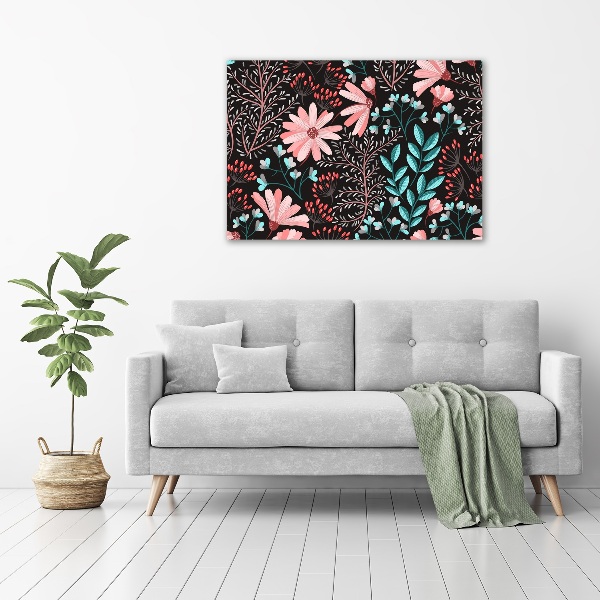 Canvas wall art Spring flowers