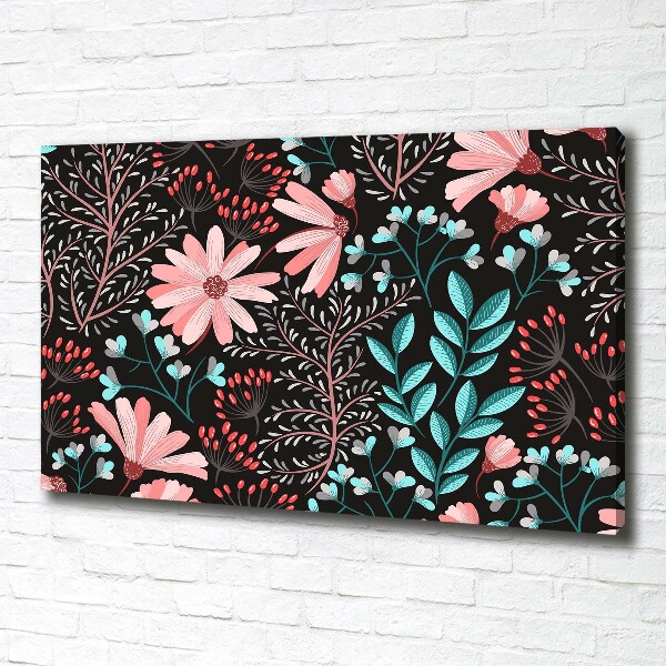 Canvas wall art Spring flowers