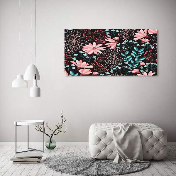 Canvas wall art Spring flowers