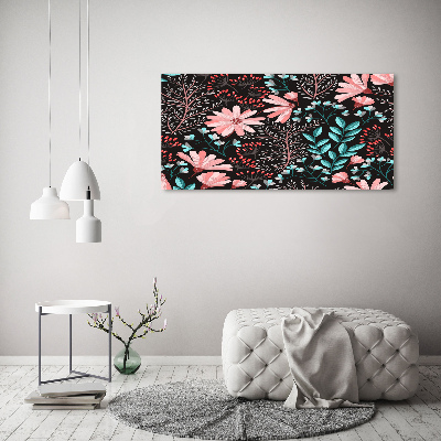 Canvas wall art Spring flowers