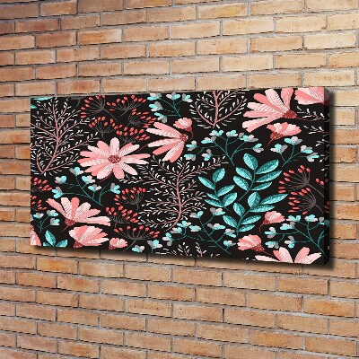 Canvas wall art Spring flowers