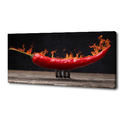 Canvas wall art Chilli pepper