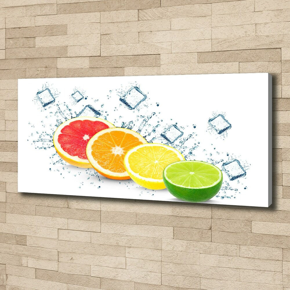 Canvas wall art Citrus fruits