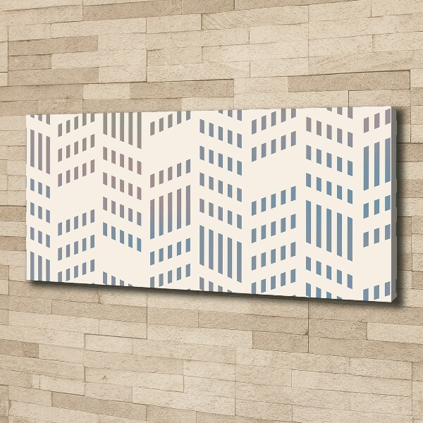 Canvas wall art Geometric background